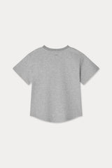 Basic Short Sleeve Tee_Melange Gray