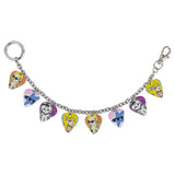 [SET] Funky Logo Two Way Pick Keyring _ Mix