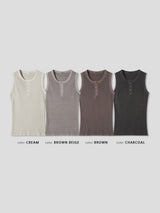 Mile Pigment ヘンリーノースリーブ (4color)
