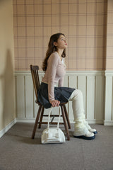 KNEE HIGH KNIT LEG WARMER (2 COLORS)