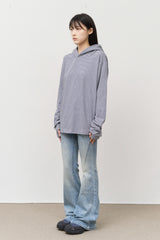 Yen Striped Hooded Top