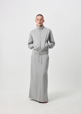 [B-BASIC] Mid-Sweat Low-Waist Elastic Long Skirt
