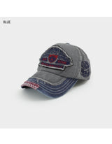 NY LC pigment denim ball cap