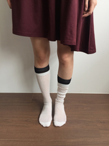 デュリム レイヤード ニーソックス (3color)