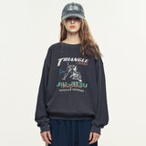 Triangle Choke Sweatshirt_Charcoal