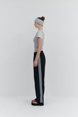 【MADE】 Stripe Cropped T-Shirts_Ivory