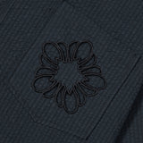 [24SS LSD COLLECTION] Cotton Seersucker Short-sleeve Shirt_Charcoal