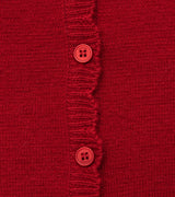  COZY WAVE CARDIGAN (RED)