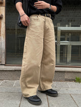 Drop curved dart pants