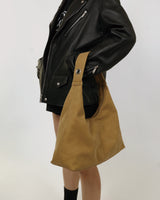 meringue suede camel