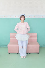 SWEETIE FRILLY TULLE SKIRT (WHITE)