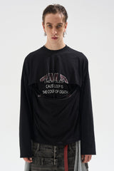 Double Layer Graphic Tee
