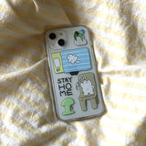 Stay Home Cat Phone Case_jelly