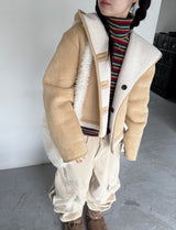 hood reversible mustang jacket