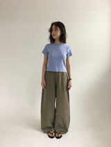 Plain cotton t-shirt (3color)