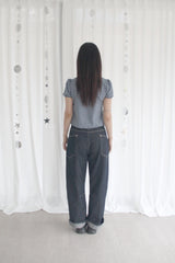 Wave point denim