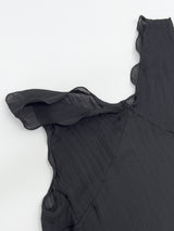 [Scarf SET] Bambi Layered See-through Mini One Piece