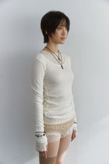 オニキスドロップネックレス (2 size)