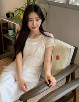 シンプル＆ベーシックショートスリーブtシャツ