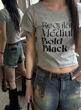 [S/S] レギュラープリンティングハーフTシャツ(3color)