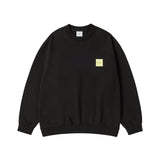 25SS ボックスベーシックロゴスウェットシャツ ブラック