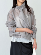 mute shirring skirts (2color)