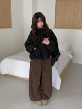 Shooting Fleece Wide Jogger Training Pants