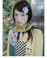 UnsocialNight オリジナル Little Hat リボン3色 スウィートヘアクリップ