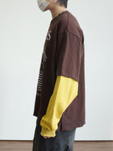 ISSUES Layered Over Long Sleeve T-Shirt 3C