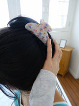 フラワーヘアクリップ
