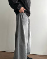 セメントカーブデニムパンツ