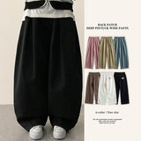 マイレットタンタンバックポケットパッチピンタックワイドパンツ[Long & Short]