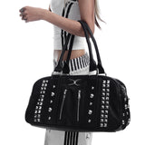 SEXXDEVIL“XX”スタッズレザーハンドバッグ
