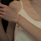 aimant rope chain bracelet