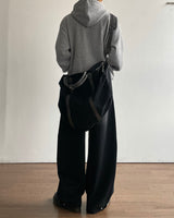 Shadow Curved Denim Pants