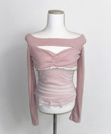 Knit Mesh Top (3colors)