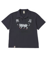 ムウィピン二ット1/2 コーラーtシャツ