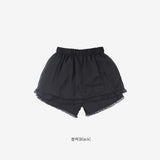 ケールシフォンレイヤードパンツ