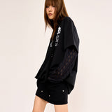 レイヤードTシャツ - ホワイト