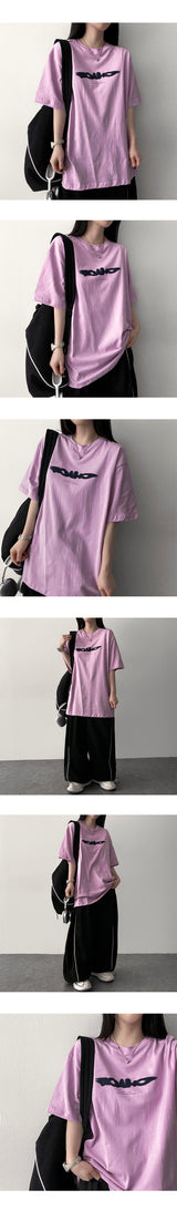 カオショートスリーブTシャツ