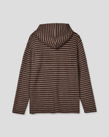 Labeni Striped Brushed Hoodie