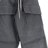 non-faded front pocket balloon pants