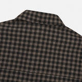 Mark Cropped Checked Shirt (3color)