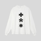MM THREE LOGO LONG SLEEVE (2 COLORS)