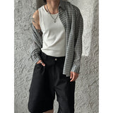 [S/S] Beach check overfit shirts (3color)