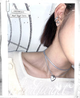 HEART TARGET EARRING