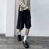 Structural Overlap Wide Shorts