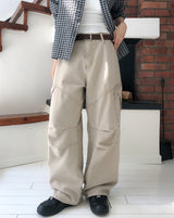 Poner Cation Parachute Diagonal Cargo Pants