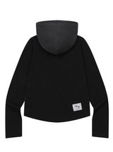 CONTOUR EYELET POINT SLIM FIT HOOD T