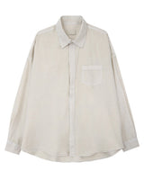 Stain Pigment Washing Shirt